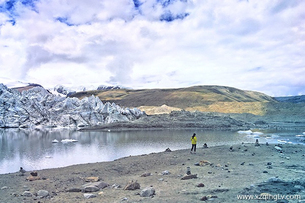 西藏的冰川有